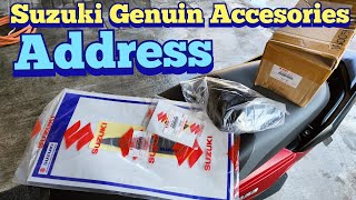 Suzuki Genuin Accesories Address [upl. by Carrillo516]