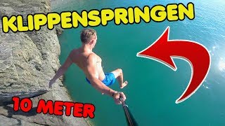 10 Meter KLippenspringen in Italien I Urlaub mit meiner Freundin 5 [upl. by Fifi374]