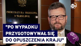 Prokuratura o szczegółach zatrzymania sprawcy wypadku na rondzie Tybetu w Warszawie TVN24 [upl. by Sauers680]