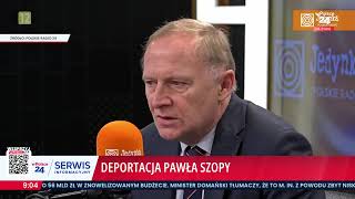 Czesław Mroczek o deportacji z Dominikany Pawła Szopy [upl. by Lisha]