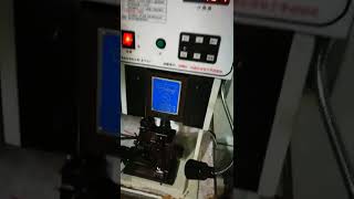 How to use terminal crimping machine and adjust crimp die [upl. by Marylou]