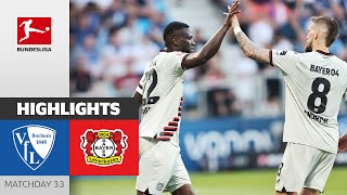 1 to Go for INVINCIBLE Season  VfL Bochum  Bayer 04 Leverkusen 05 Highlights  Bundesliga 2324 [upl. by Noreh]