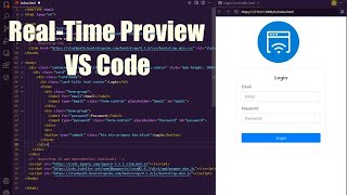 Realtime Preview Without Saving in VS Code [upl. by Ericha]