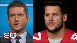 Is Nick Bosa the top pick in 2019 NFL draft  SportsCenter [upl. by Robers]