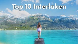 Interlaken Travel Guide  10 Experiences YOU MUST DO in 2024 [upl. by Ivanna]