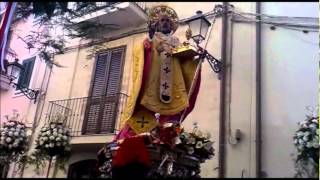 Bari  processione di S Nicola e sagra a mare [upl. by Hidie755]