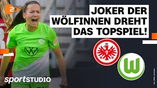 Eintracht Frankfurt – VfL Wolfsburg  FrauenBundesliga 2 Spieltag Saison 202324  sportstudio [upl. by Sucramat]