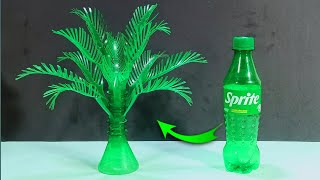 Plastic bottle Vase craft  Flower vase making step by step  Plastic bottle craft ideas [upl. by Leribag669]