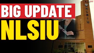 NLSIU Bangalore New Update🔥 NLSIU Fee Structure Seats amp Criteria  CLAT 2024 [upl. by Rodi]