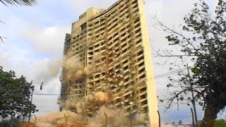 Four Seasons Hotel  Controlled Demolition Inc [upl. by Gievlos]