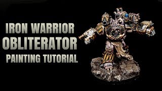 Iron Warrior Obliterator Painting Tutorial [upl. by Belinda]