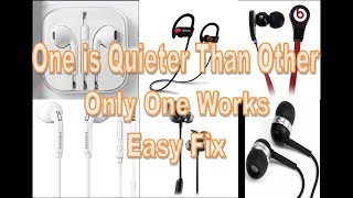 How to Bring Back Sound in ANY Earbud Only Works on One Side [upl. by Novehc]