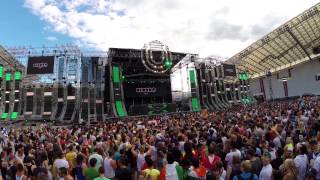 Deorro  Footrocker amp Flashlight Live Ultra Europe 2014  GoPro [upl. by Buzzell]