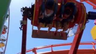 Kadin and his brother Karston on the cranium shaker Santa Monica Pier CA [upl. by Redd]