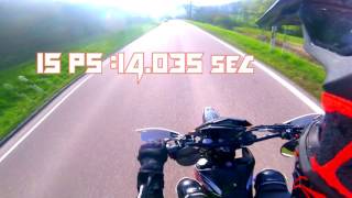 BETA RR 125 LC  0100  Standard vs Tuned  SMB96 [upl. by Ilyse]