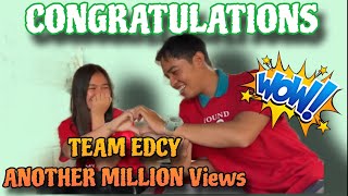 VLOG NG EDCY MAY BAGONG MILLION VIEWS NA CONGRATULATIONS MARATHONERSANUANU NGA BA ANG AABANGAN [upl. by Kera]