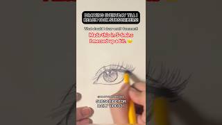 Drawing anime eyes with a cheap pen 👀 shorts drawing anime howto [upl. by Karub436]