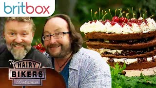 Hairy Bikers Make The Ultimate Chicken amp Waffles Recipe  Hairy Bikers Mississippi Adventure [upl. by Tyika]