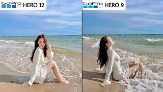 Gopro Hero 12 Black VS Gopro Hero 9 Black  Camera Test [upl. by Aivirt]