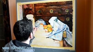 Cezanne  Still Life with Commode  Art Reproduction Oil Painting [upl. by Kittie]