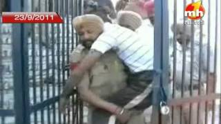 Firing in Kapurthala Jail on MH1 NEWS CHANNEL Part  3 [upl. by Budde]