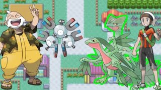 ganhamos o ginásio tipo elétrico e com o nosso sceptile destruiremos sceptile pokemonruby [upl. by Orsini549]