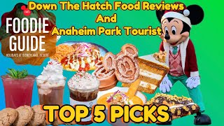 Disneyland Holiday Foodie Guide We picked our top 5 and 1 “no go” with AnaheimParkTourist [upl. by Danialah]