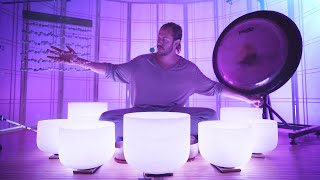 Restorative Body Scan  A guided sound bath [upl. by Amikahs916]