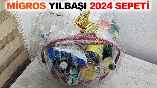 Migros Yılbaşı Paketi 2024  Migros Yılbaşı Paketi İçindekiler  Yılbaşı Sepeti 2024 [upl. by Danelle]