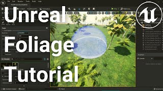 Unreal Engine 5 FOLIAGE Tutorial [upl. by Rock602]