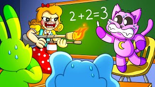 CLASS TIME with MISS DELIGHT Cartoon Animation [upl. by Hassett732]