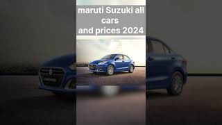 quotMaruti Suzuki Cars in India 2024 Complete Price List [upl. by Gagliano]