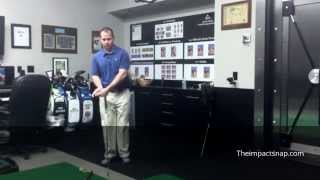 Kelvin Miyahiras Impact Snap Golf Training Aid [upl. by Linea]