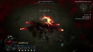 Diablo 4 Pet Druid Capstone Dungeon Lets goooo Baybeeee [upl. by Enytnoel]