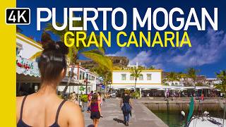 4K Puerto de Mogan 2024  Gran Canarias Most beautiful town cc [upl. by Arel]