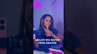 Abalon Wig Review From Amazon wigs wigreview amazonwigs amazonwig wiginstallation wigstyle [upl. by Rosemonde]