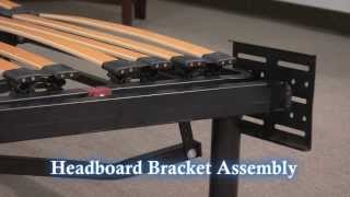 Adjustable Platform Frame HeadboardFootboard Bracket [upl. by Neil]