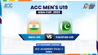 India vs Pakistan  Match 5  ACC Mens U19 Asia Cup 2023 [upl. by Ahsert]