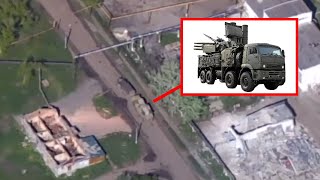 Pantsir S1 Breaks Down And Gets Destroyed By Ukrainian Artillery [upl. by Aninep817]