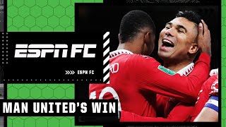 FULL REACTION Manchester Uniteds 20 win over Burnley WITHOUT Ronaldo  ESPN FC [upl. by Atnoek]