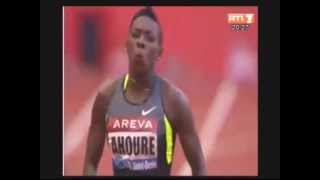 Murielle Ahouré remporte le 200 m de la réunion de ParisSaintDenis [upl. by Mckee635]