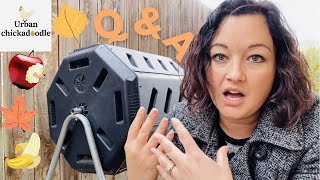 Answering Your Compost Tumbler Questions [upl. by Calisa]