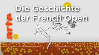 Roland Garros und das TennisTurnier  Karambolage  ARTE [upl. by Elitnahc268]