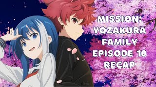 RECAP Mission Yozakura Family Episode 10 [upl. by Eirol]