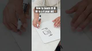 How to teach rcontrolled vowels er ir ur to a 4 year old shorts [upl. by Perrin]