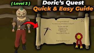 OSRS Dorics Quest Guide – Quick amp Easy Walkthrough For Low Level Players [upl. by Kauffman]