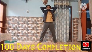 100 Days Consistency Challenge  Santosh Yadav  Day 100  Suryanamaskar  Yoga  Yogasana [upl. by Cleopatre]