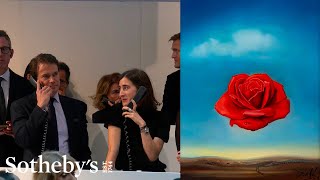 7Minute Bidding Battle for Salvador Dalís Surrealist Masterpiece Hits €39 Million  Sothebys [upl. by Nanine]