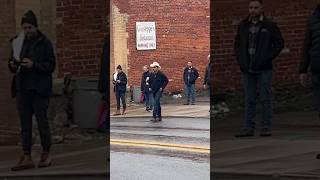 Brad Paisley FILMING in Mt Hope Shorts [upl. by Annette]