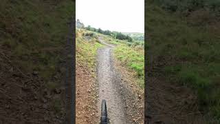 So close to crashing 😅 mtb enduro dh cycling bike glentress mtblife gopro jumps berms [upl. by Napas516]